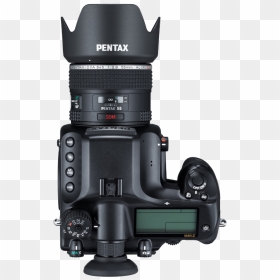 Pentax 645z Camera Top View Transparent Background - Pentax 645z Png, Png Download - video camera png