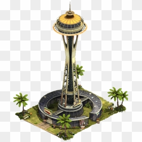 Forge Of Empires Wiki - Space Needle Foe, HD Png Download - needle png