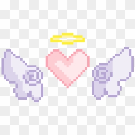 #stickers #png #tumblr #pixel #heart #hearts #angel - Angel Pixel Png, Transparent Png - pixel heart png