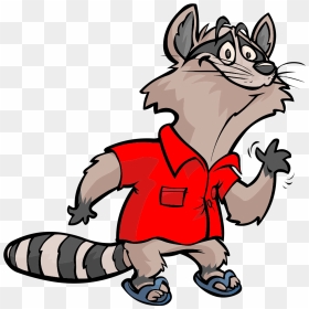 Racoon Clipart Vertebrate - Raccoon, HD Png Download - raccoon png