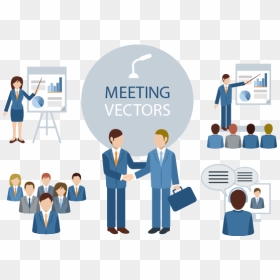 Business Meeting Illustrations Free Vector And Png - Company Formation Presentation, Transparent Png - business png