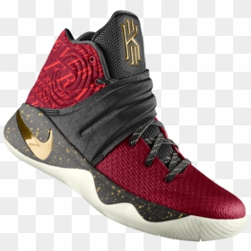 3 Drawing Kyrie - Gold Cool Basketball Shoes, HD Png Download - kyrie irving png