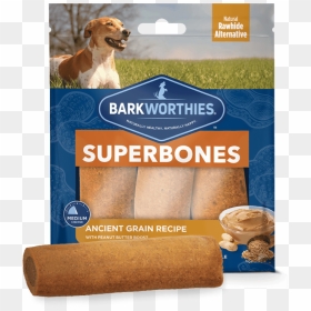 Barkworthies Superbones, HD Png Download - dog bone png