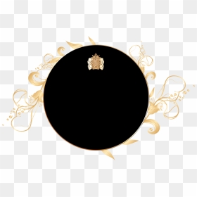 Adorned With A 24 Carat Gold Plated Medallion On The - Luxury Gold Circle Png, Transparent Png - gold circle png