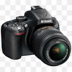 Digital Photo Camera Png Image - Nikon D5100, Transparent Png - video camera png
