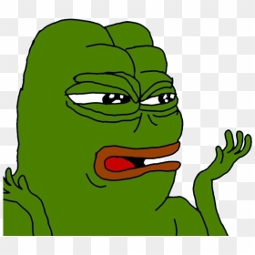 Pepe The Frog Confused Clipart , Png Download - Pepe Wtf Meme, Transparent Png - pepe the frog png