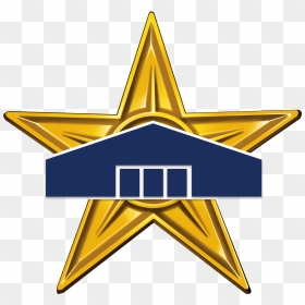 Hbll Barn Star - Png File, Transparent Png - gold stars png