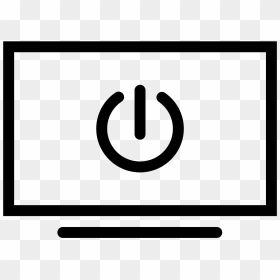 Thumb Image - Led Tv Logo Black And White, HD Png Download - television png