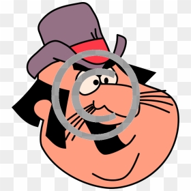 Cartoon Character With Sideburns, HD Png Download - head png