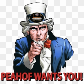 Uncle Sam I Want You Png - Uncle Sam Wants You Png, Transparent Png - uncle sam png
