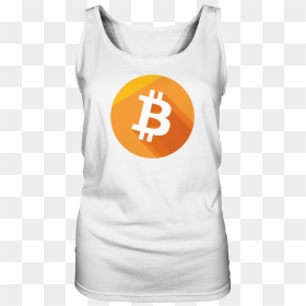 Sleeveless Shirt, HD Png Download - bitcoin logo png
