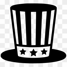 Uncle Sam Hat - Uncle Sam Hat Svg, HD Png Download - uncle sam png