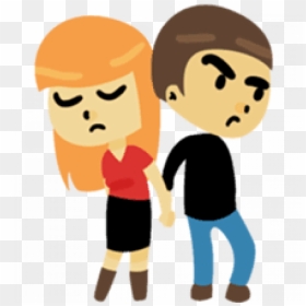 Angry Cartoon Couples Png, Transparent Png - couple png