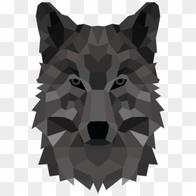 Black Wolf Head , Png Download - Black And White Wolf Head Png, Transparent Png - wolf head png