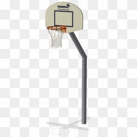 Basketball Goal W/nylon Net - 2d Basketball Hoop, HD Png Download - basketball hoop png