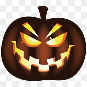 Jack O Lantern Pumpkin Halloween - Scary Halloween Pumpkin Png, Transparent Png - jack o lantern png