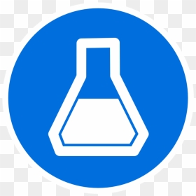 Blue Beaker Icon Png, Transparent Png - beaker png