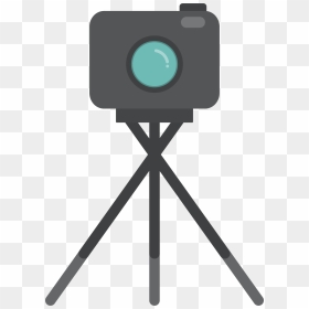 Video Camera Tripod Animation Drawing - 拍摄 卡通, HD Png Download - video camera png