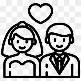 Boda Icono Png, Transparent Png - couple png