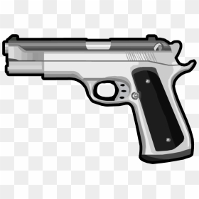 Anime Gun Revolver Png - Anime Pistol Png, Transparent Png - revolver png