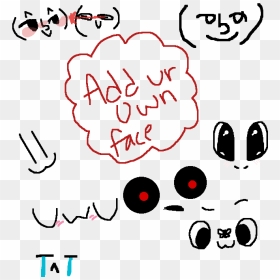 Red Eyes Clipart , Png Download - Easy Uwu Drawings, Transparent Png - red eyes png