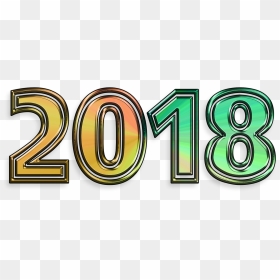 Happy New Year 2018 Beach - Circle, HD Png Download - happy new year 2018 png