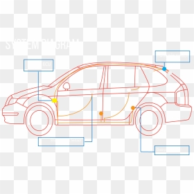 Hot Hatch, HD Png Download - glass crack png