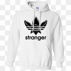 Demogorgon Adidas Sweatshirt, HD Png Download - stranger things logo png