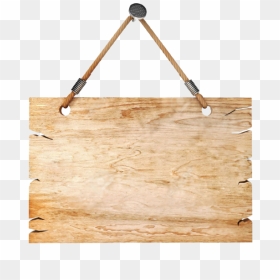 Transparent Blank Wood Sign Png - Wooden Hanging Board Png, Png Download - wood sign png