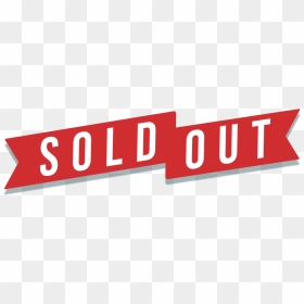 Transparent Background Sold Out Banner Png, Png Download - sold out png