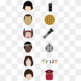 Waffle Clipart Stranger Thing, Picture - Stranger Things Art Easy, HD Png Download - stranger things logo png