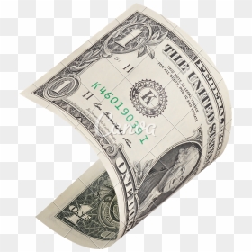 One Dollar Bill Png - Flying Dollar Bill, Transparent Png - dollar bill png