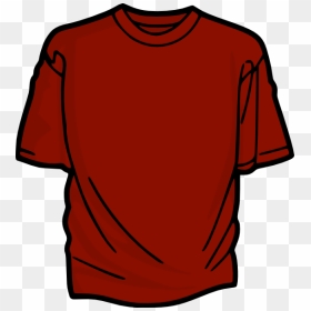 Red T-shirt Svg Clip Arts - T Shirt Clipart, HD Png Download - t-shirt png