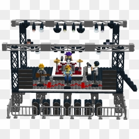 Concert In The Park - Lego Concert Stage, HD Png Download - stage lights png