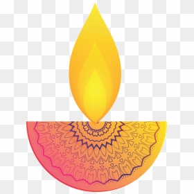 Diwali Oil Lamp - Diwali Oil Lamp Vector, HD Png Download - diwali png images
