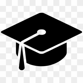 Graduation Cap - Transparent Background Graduation Cap Icon, HD Png Download - grad cap png
