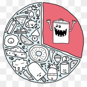 1 3 Food Wasted, HD Png Download - wasted png