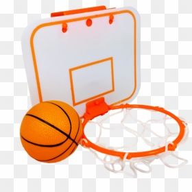 Office Basketball Hoop , Png Download - Basketball In Goal With Backboard, Transparent Png - basketball hoop png