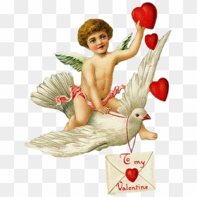 Vintage Cupid Png - Vintage Cupid With Bow, Transparent Png - cupid png
