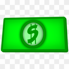 100 Dollar Bill Clip Art - Sign, HD Png Download - dollar bill png