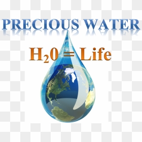 Water Droplet , Png Download - Word On Save Water, Transparent Png - water droplet png