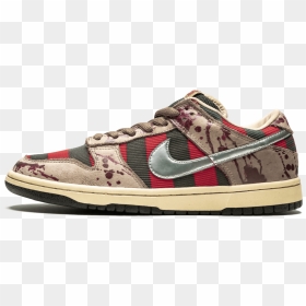 Freddy Krueger Nike Sb Dunk, HD Png Download - freddy krueger png