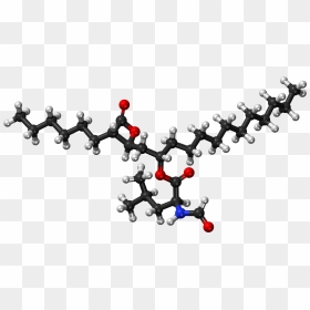 Orlistat Ball And Stick Model - Acid, HD Png Download - jewellery model png