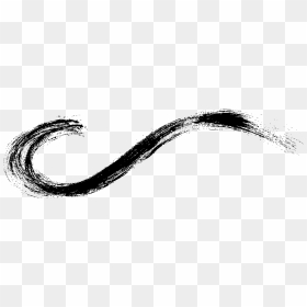 Long Curved Brush Stroke, HD Png Download - curved line png