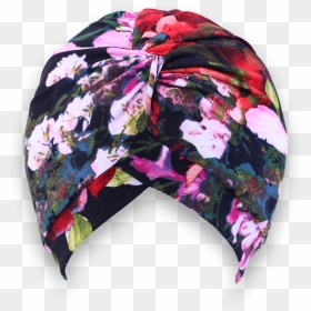 Floral Shower Turban - Turban, HD Png Download - turban png