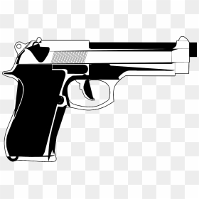 Pistol Clipart, HD Png Download - revolver png