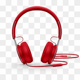 Red Headphone Png Transparent Image - Beats By Dre Headphones, Png Download - headphone png