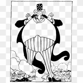 Fat Uncle Sam Clip Arts - Cartoon Rich Fat Guy, HD Png Download - uncle sam png