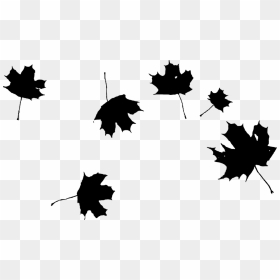 Fall Leaf Png Black And White - Grape Leaf Clip Art, Transparent Png - fall leaf png