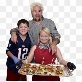 Guy Fieri Cooking With Best Buddies, HD Png Download - guy fieri png
